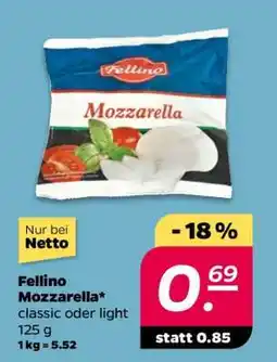 NETTO Fellino Mozzarella Angebot