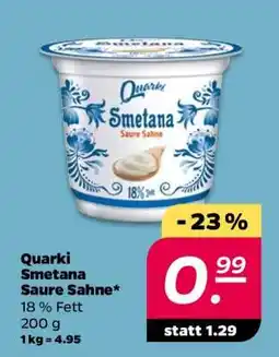 NETTO Quarki Smetana Saure Sahne Angebot