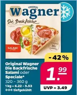 NETTO Original Wagner Die Backfrische Salami oder Speciale Angebot
