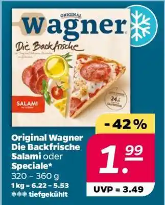 NETTO Original Wagner Die Backfrische Salami oder Speciale Angebot