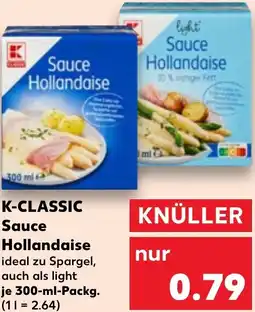 Kaufland K-CLASSIC Sauce Hollandaise Angebot