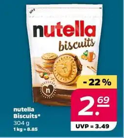 NETTO Nutella Biscuits Angebot