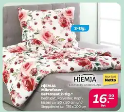 NETTO HjEMJA Mikrofaser-Bettenset 2-tlg Angebot
