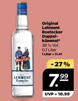 NETTO Original Lehment Rostocker Doppel-Kümmel Angebot