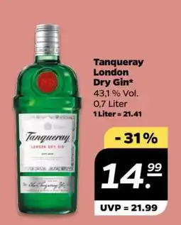 NETTO Tanqueray London Dry Gin Angebot