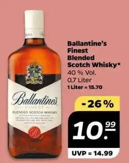 NETTO Ballantine’s Finest Blended Scotch Whisky Angebot