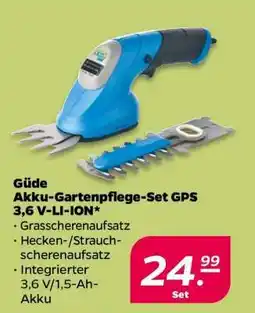 NETTO Güde Akku-Gartenpflege-Set GPS 3,6 V LI-ION Angebot