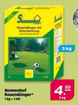 NETTO Sonnenhof Rasendünger Angebot