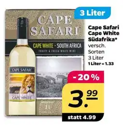 NETTO Cape Safari Cape White Südafrika Angebot