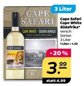NETTO Cape Safari Cape White Südafrika Angebot