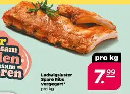 NETTO Ludwigsluster Spare Ribs vorgegart Angebot