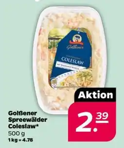 NETTO Golßener Spreewälder Coleslaw Angebot