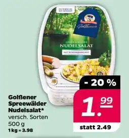 NETTO Golßener Spreewälder Nudelsalat Angebot