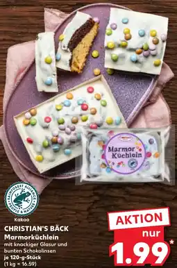Kaufland CHRISTIAN'S BÄCK Marmorküchlein Angebot