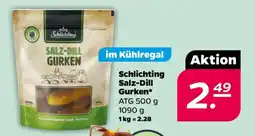 NETTO Schlichting Salz-Dill- Gurken Angebot