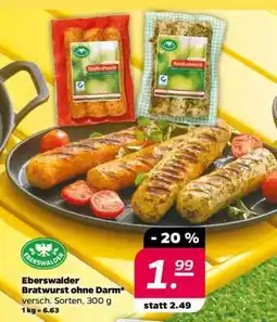 NETTO Eberswalder Bratwurst ohne Darm Angebot