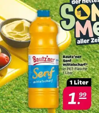 NETTO BAUTZ'NER Senf Mittelscharf Angebot