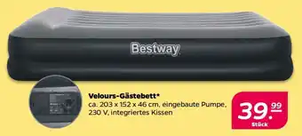 NETTO Velours-Gästebett Angebot