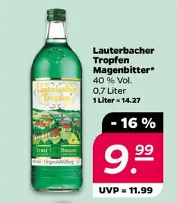NETTO Lauterbacher Tropfen Magenbitter Angebot