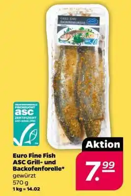 NETTO Euro Fine Fish ASC Grill- und Backofenforelle Angebot