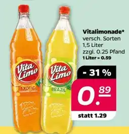 NETTO Vitalimonade Angebot