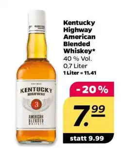 NETTO KENTUCKY HIGHWAY American Blended Whiskey Angebot