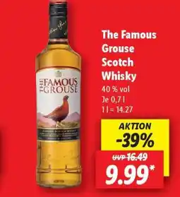 Lidl The Famous Grouse Scotch Whisky Angebot