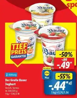 Lidl Der Große Bauer Joghurt Angebot