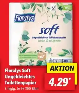 Lidl Florays Soft Ungebleichtes Toilettenpapier Angebot