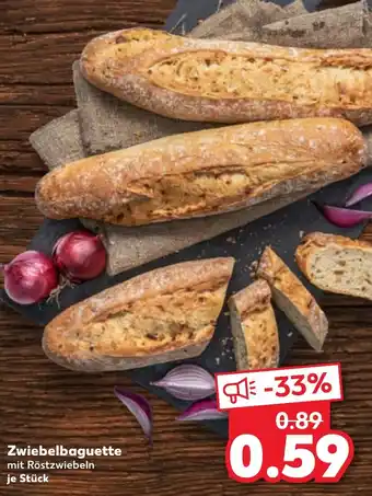 Kaufland Zwiebelbaguette Angebot