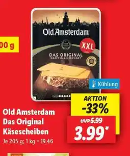 Lidl Old Amsterdam Das Original Käsescheiben Angebot