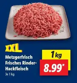 Lidl Metzgerfrisch Frisches Rinder- Hackfleisch Angebot