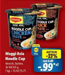 Lidl Maggi Asia Noodle Cup Angebot