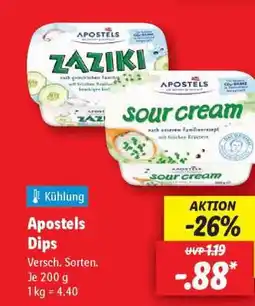Lidl Apostels Dips Angebot