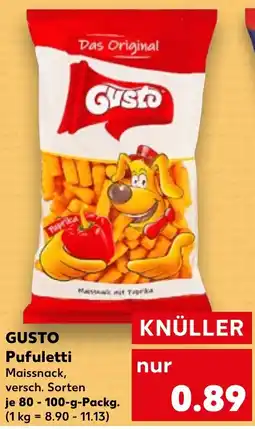 Kaufland GUSTO Pufuletti Angebot