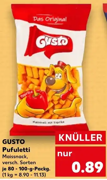 Kaufland GUSTO Pufuletti Angebot