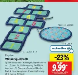 Lidl Wasserspielmatte Angebot