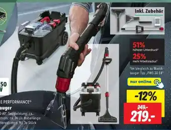 Lidl HOCHLEISTUNGSPROFI NASS-/TROCKENSAUGER Angebot