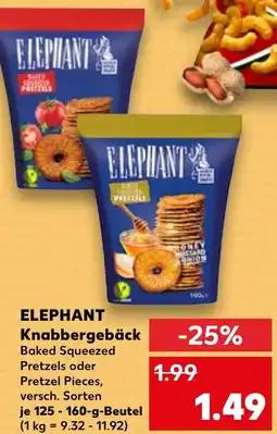 Kaufland ELEPHANT Knabbergebäck Angebot