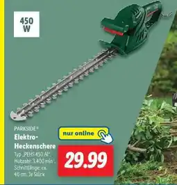 Lidl PARKSIDE Elektro-Heckenschere Angebot