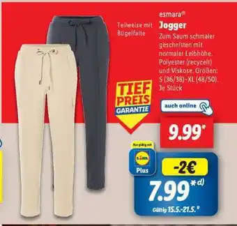 Lidl esmara Jogger Angebot
