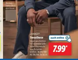 Lidl LIVERGY Sweathose Angebot