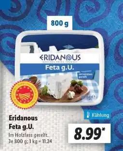 Lidl Eridanous Feta g.U Angebot