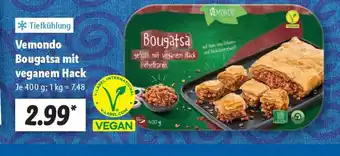 Lidl Vemondo Bougatsa mit veganem Hack Angebot