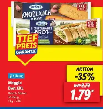 Lidl Meggle Brot XXL Angebot