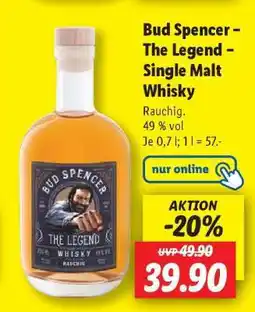 Lidl Bud Spencer – The Legend – Single Malt Whisky Angebot