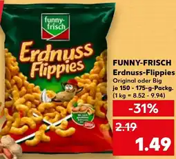 Kaufland FUNNY-FRISCH Erdnuss-Flippies Angebot
