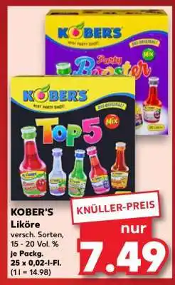 Kaufland KOBER'S Liköre Angebot