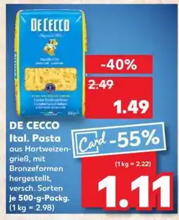 Kaufland DE CECCO Angebot