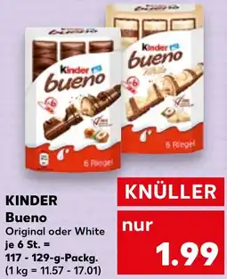 Kaufland KINDER Bueno Angebot